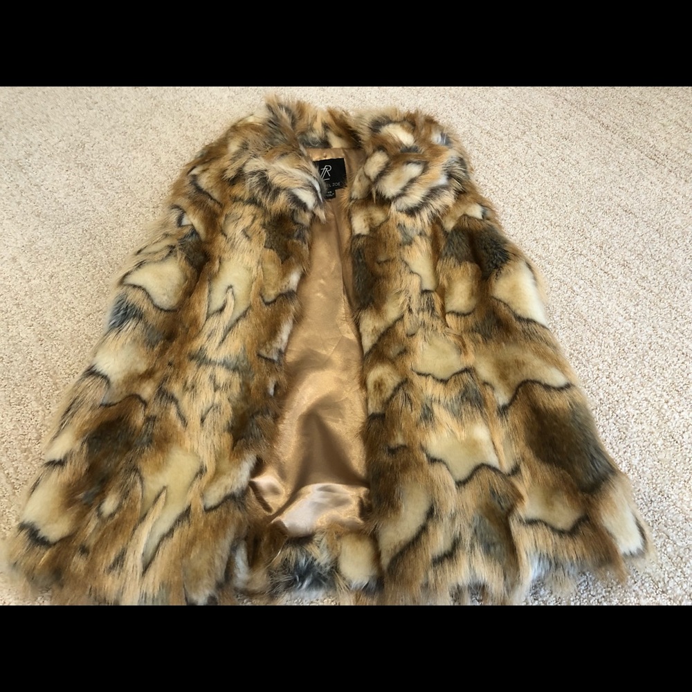 Rachel Zoe foe fur vest
